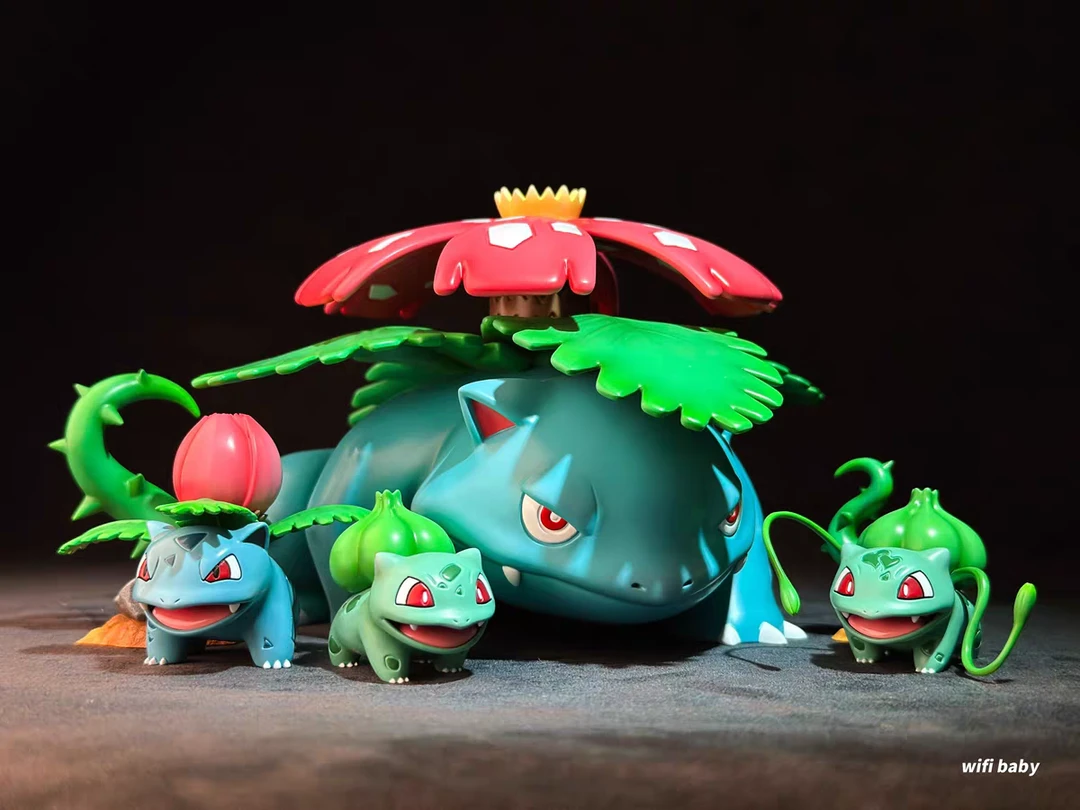 复刻 精灵宝可梦 fog妙蛙花进化组 手办图鉴