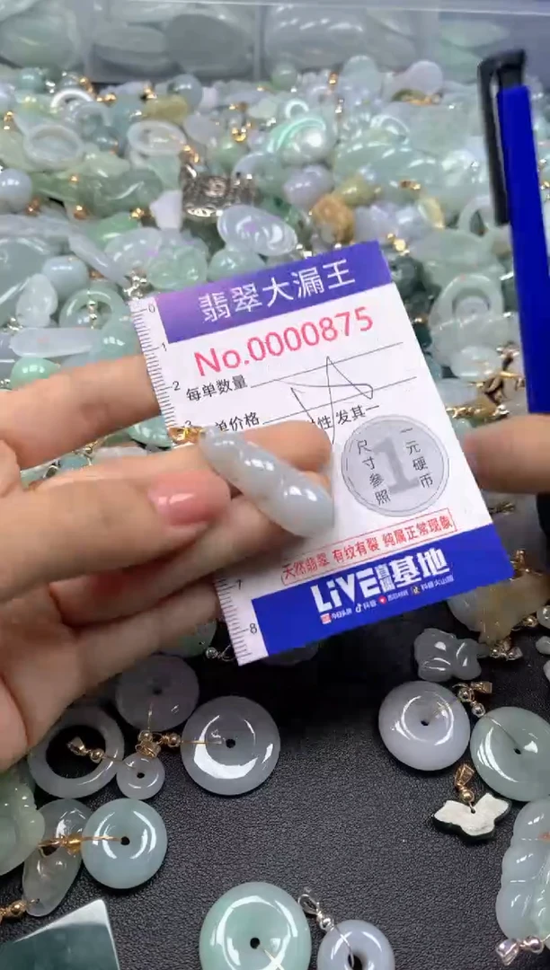 颈饰未镶嵌翡翠875