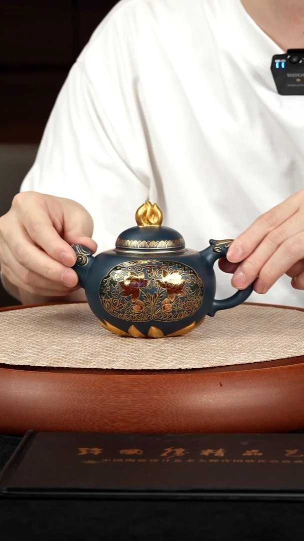 【k044】蒸蒸日上宜兴紫砂ZLM