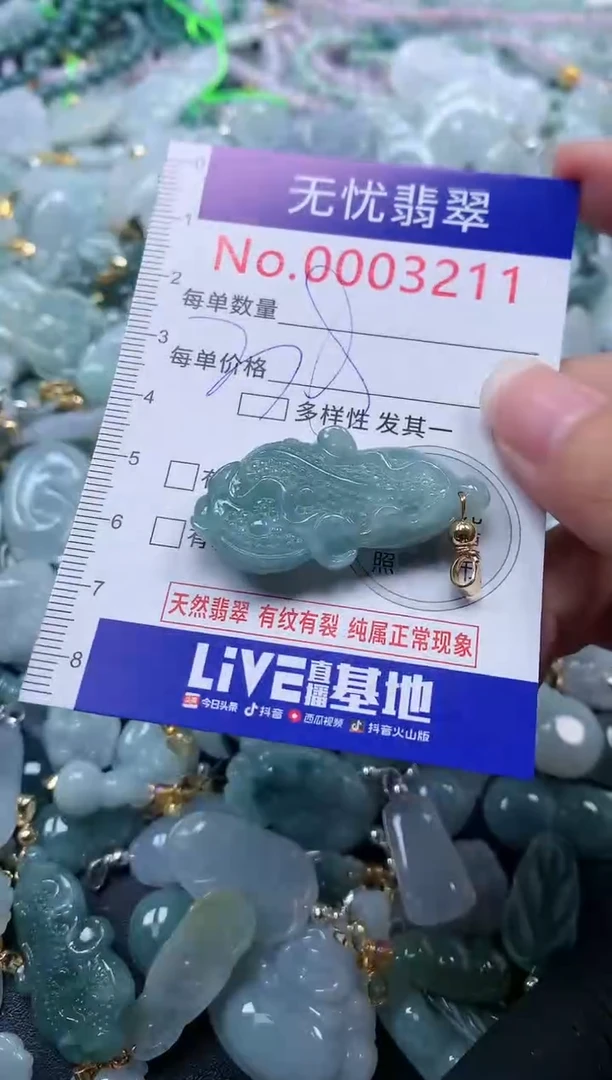 颈饰未镶嵌翡翠3211