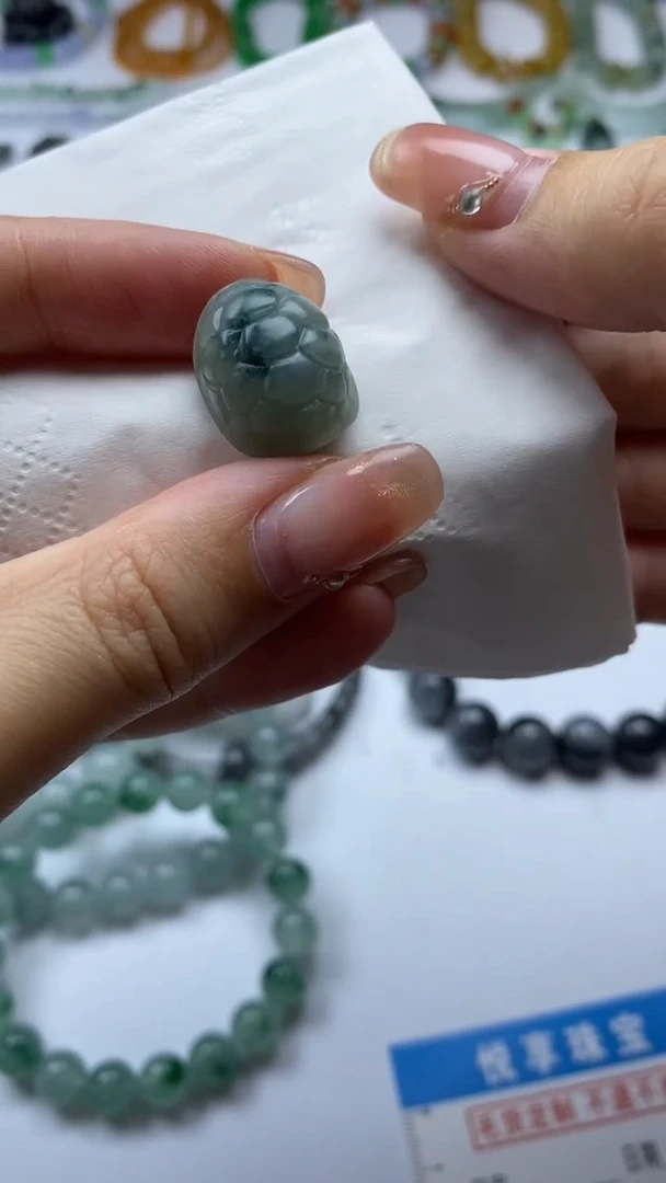 未镶嵌定制翡翠毛货定制不退不换