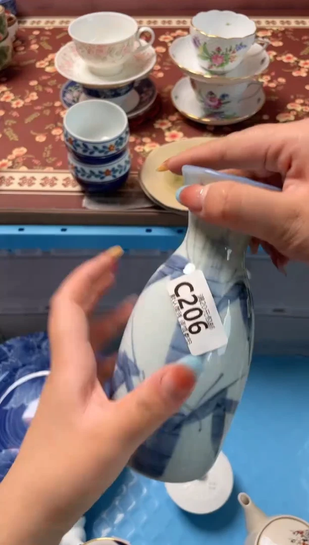 瓷片大*枣瓷器瓷器C206