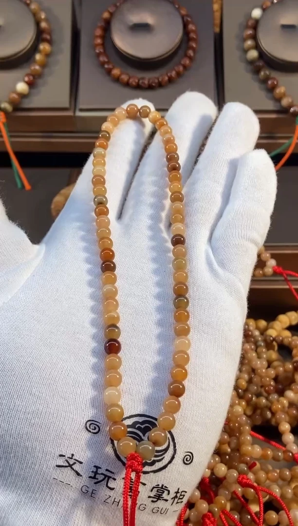 把件龙脊菩提龙脊菩提玉化果缤纷