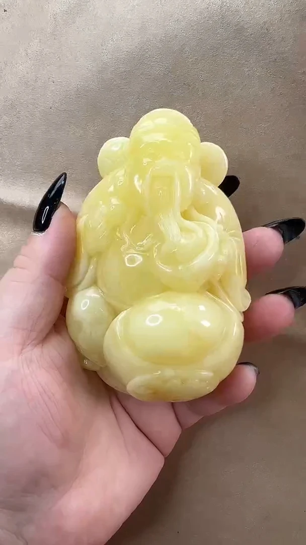 琥珀颈饰未镶嵌吊坠