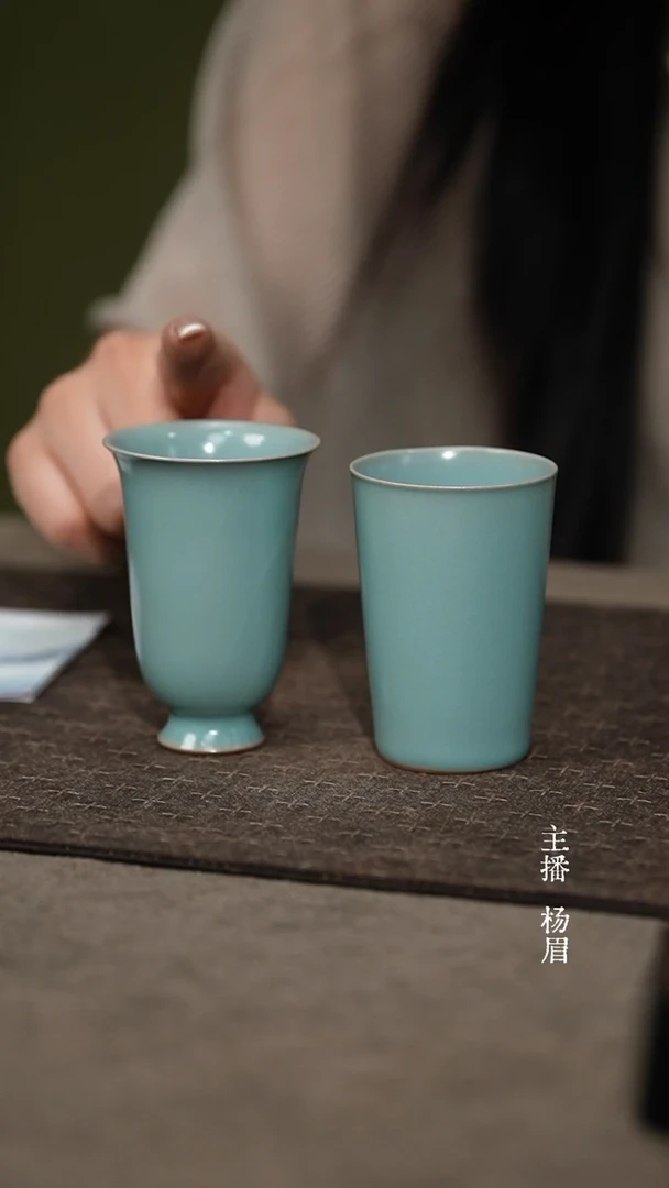 瘦高可乐杯+妖娆杯-晓青微瑕-眉