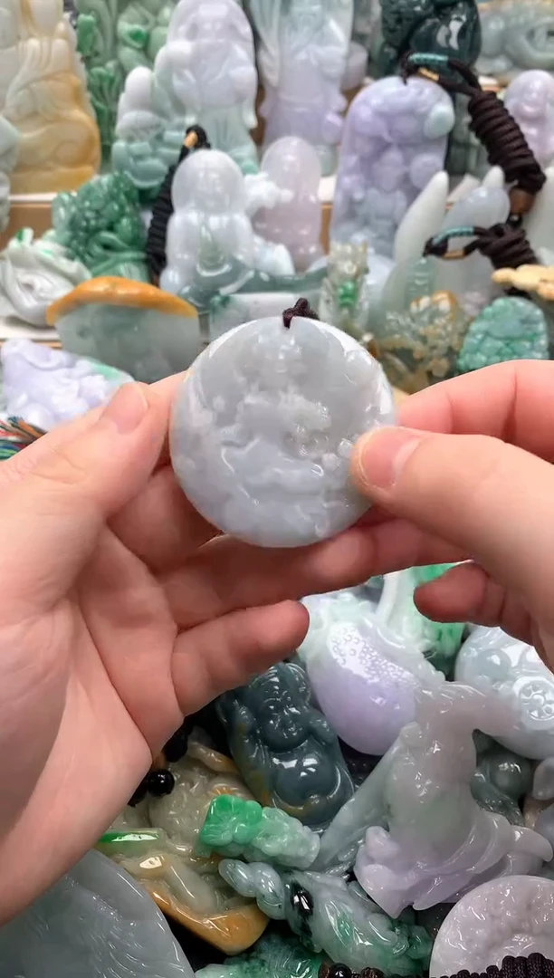 吊坠(不含链)未镶嵌翡翠1