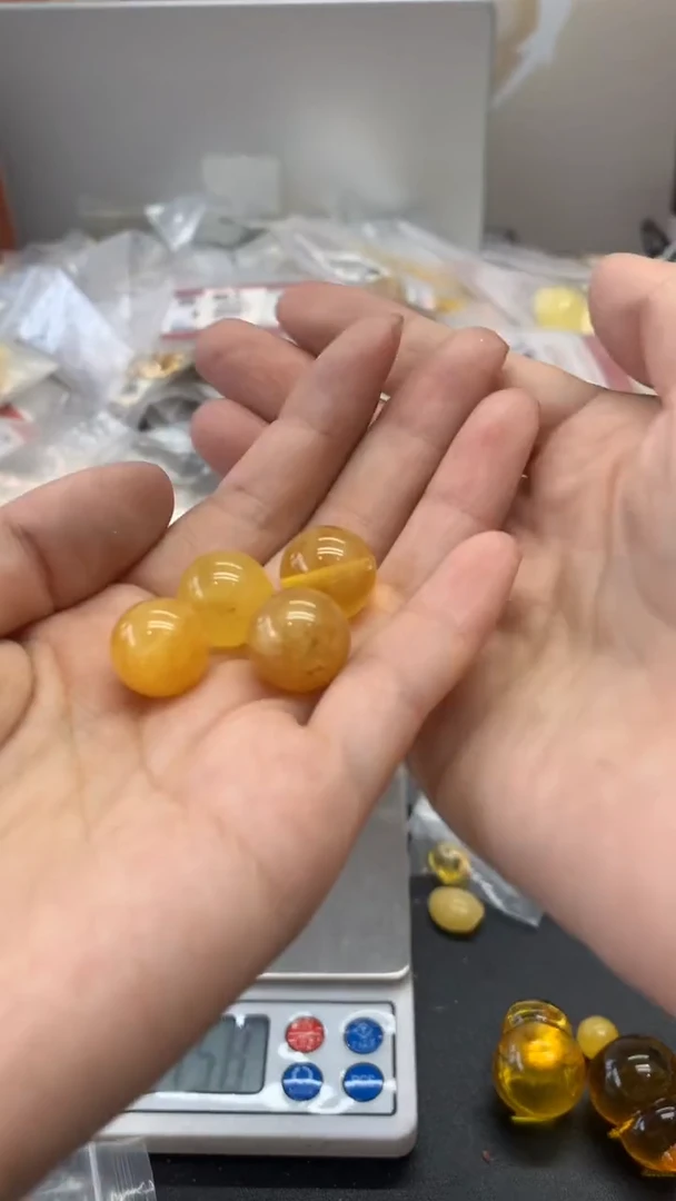 未镶嵌琥珀珠宝奇石446多样性发其一默认有瑕