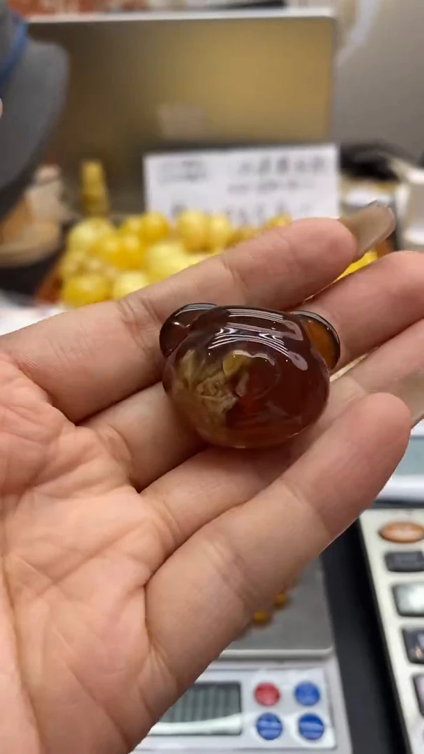 琥珀未镶嵌珠宝奇石大*1843