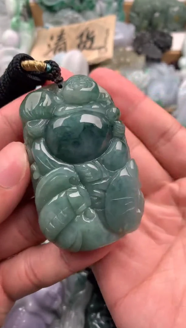 吊坠(不含链)未镶嵌翡翠1