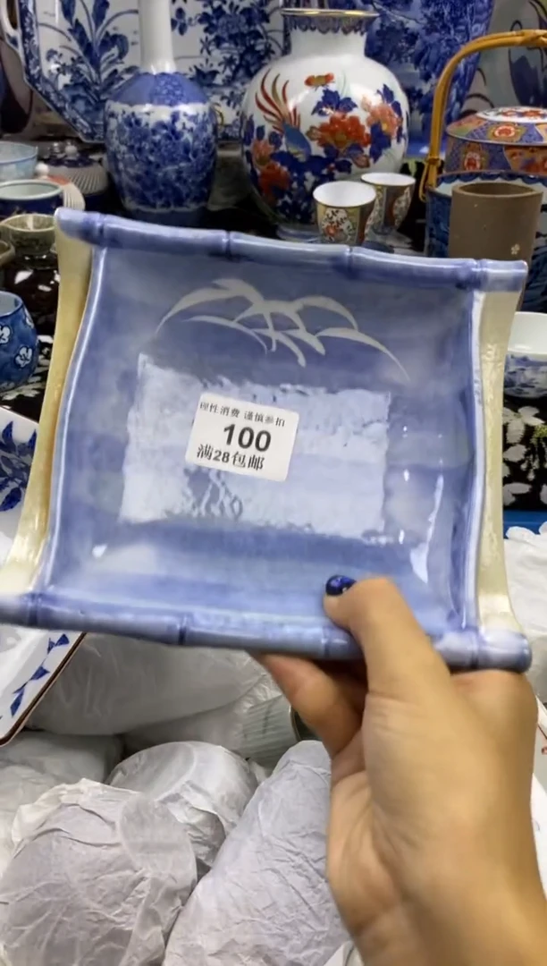 瓷片快**贝瓷色工艺品品品品100