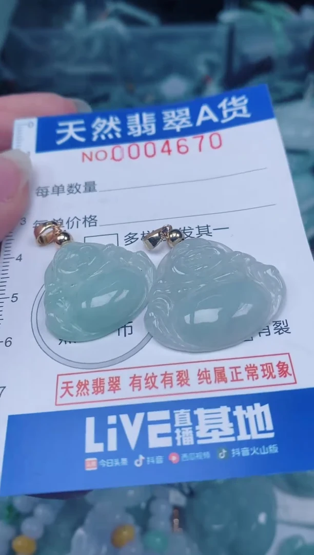 颈饰未镶嵌翡翠00004670