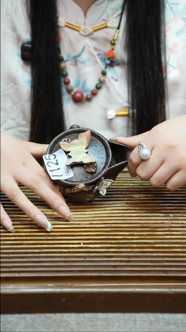 万古烧粗陶手工茶具