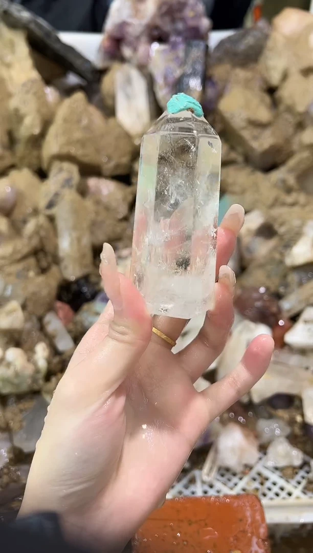 未镶嵌大型摆件（非配饰）水晶731白水晶柱子