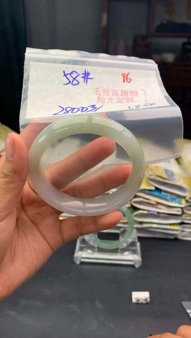 定制翡翠未镶嵌96毛货需精细抛光多样性1件2800元