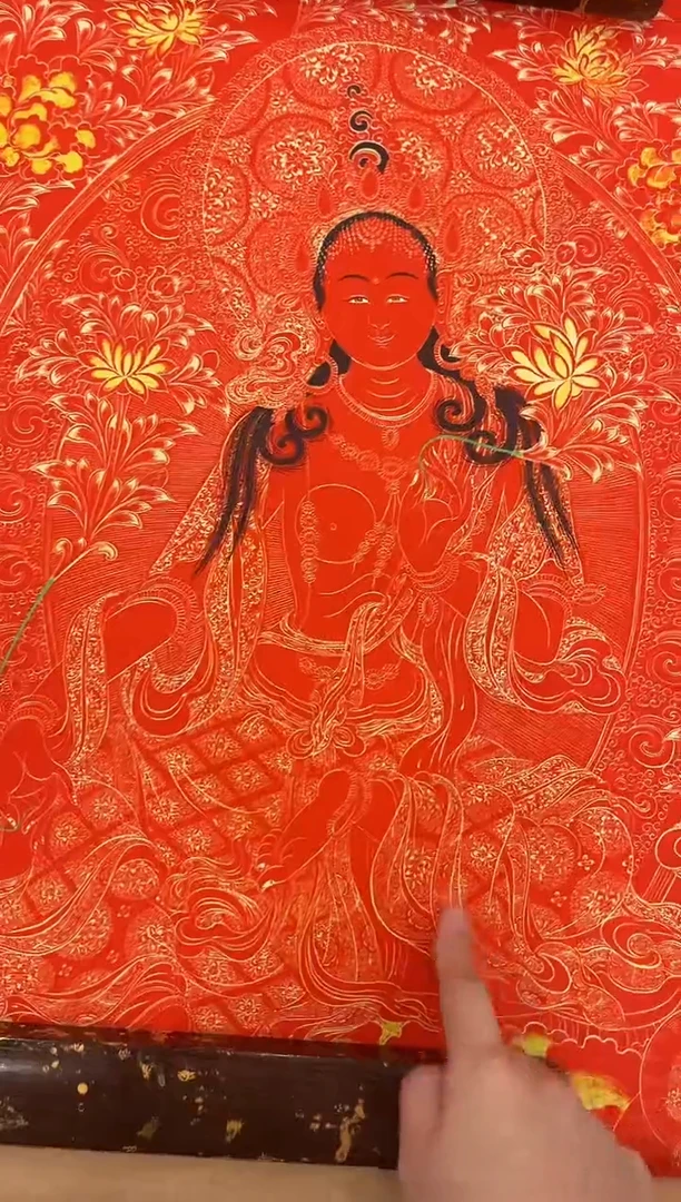 卷轴画唐卡16066