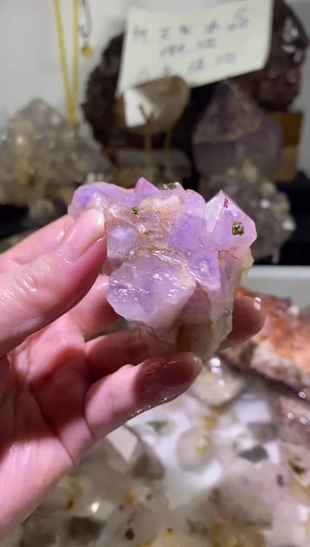 未镶嵌珠宝半成品水晶59号104g四川超七花园水晶