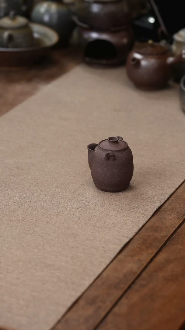 茶壶紫砂素胎小紫宝