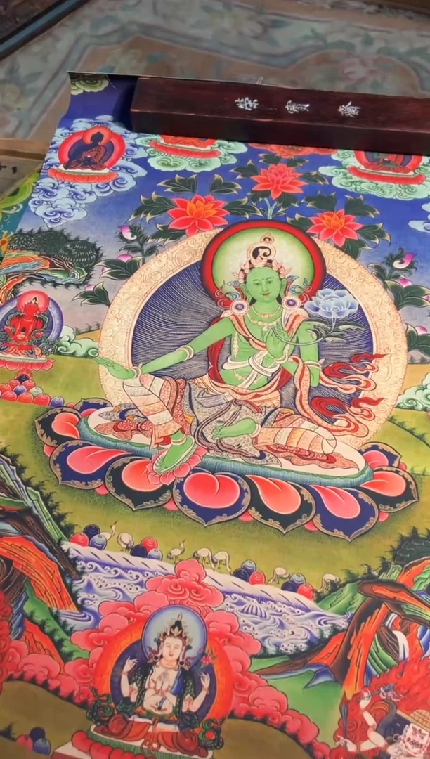 卷轴画卷轴画奥奥的唐卡