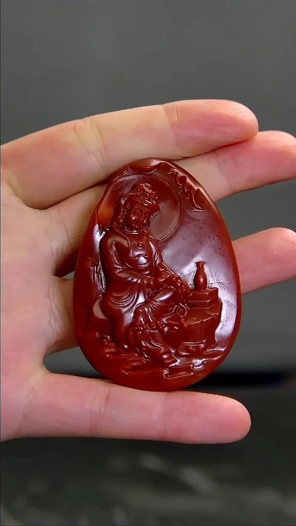 未镶嵌雕刻南红玛瑙006ZB0103产品一个