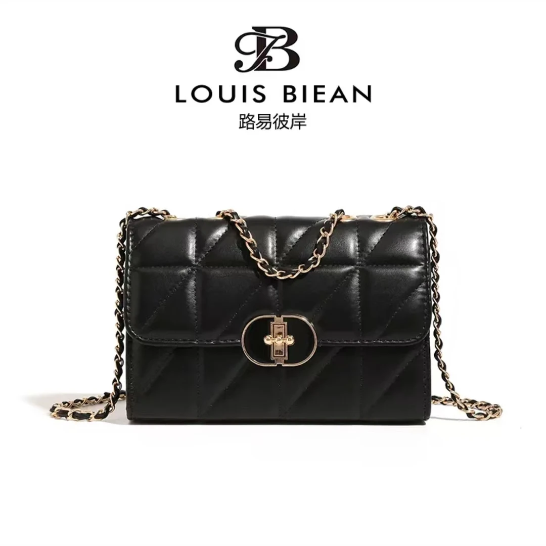 Louisbiean路易彼岸原创高级感气质小方包百搭链条单肩斜挎包6068