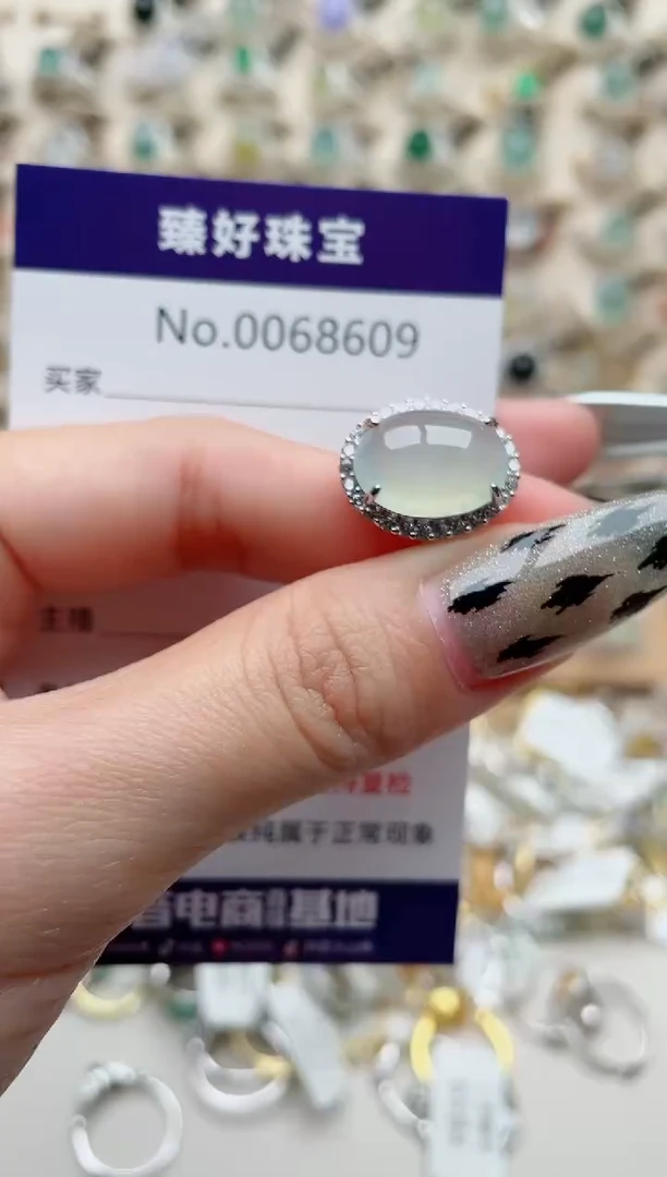 【闪购商品】翡翠戒指银S925镶嵌............