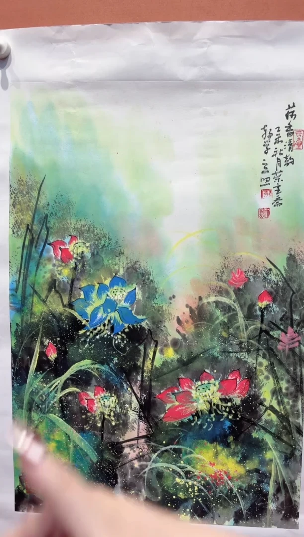 国画师立照老师国画作品
