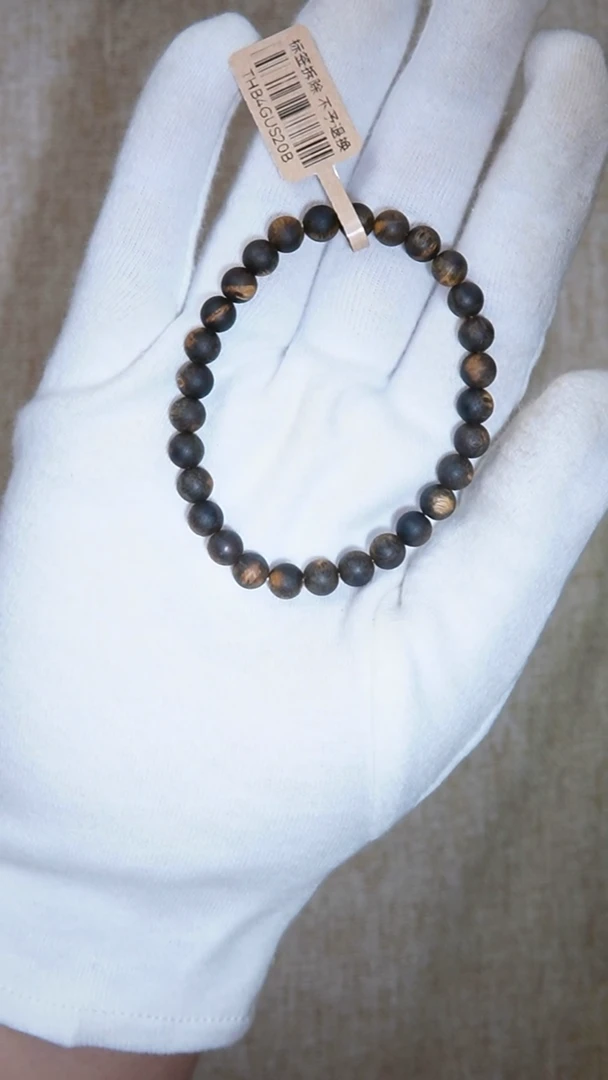 手串沉香奇楠单圈沉水0.6