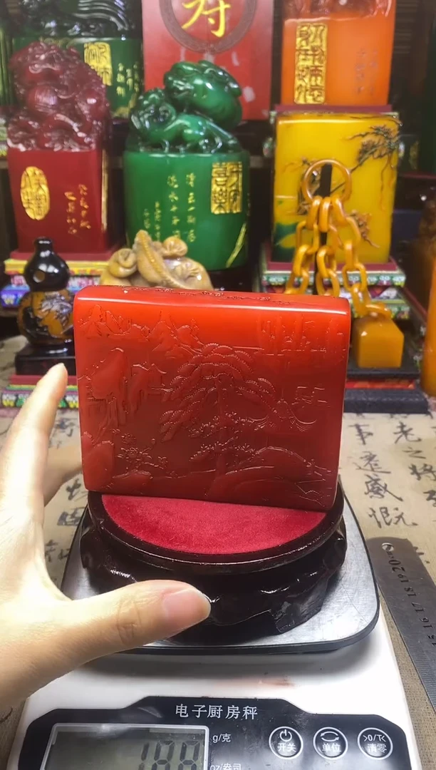 寿山石印石纯天然篆刻石料