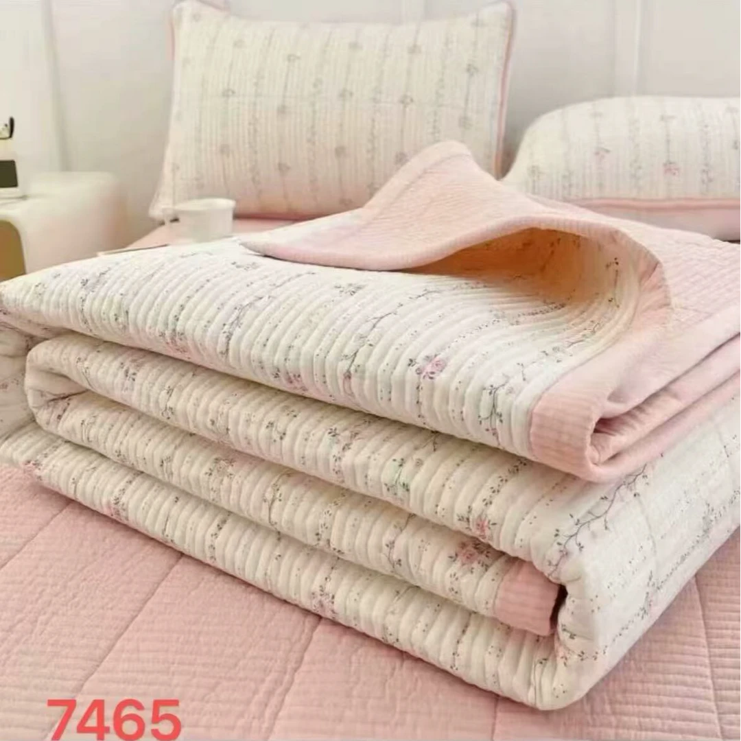 莫小柔水洗棉软床盖