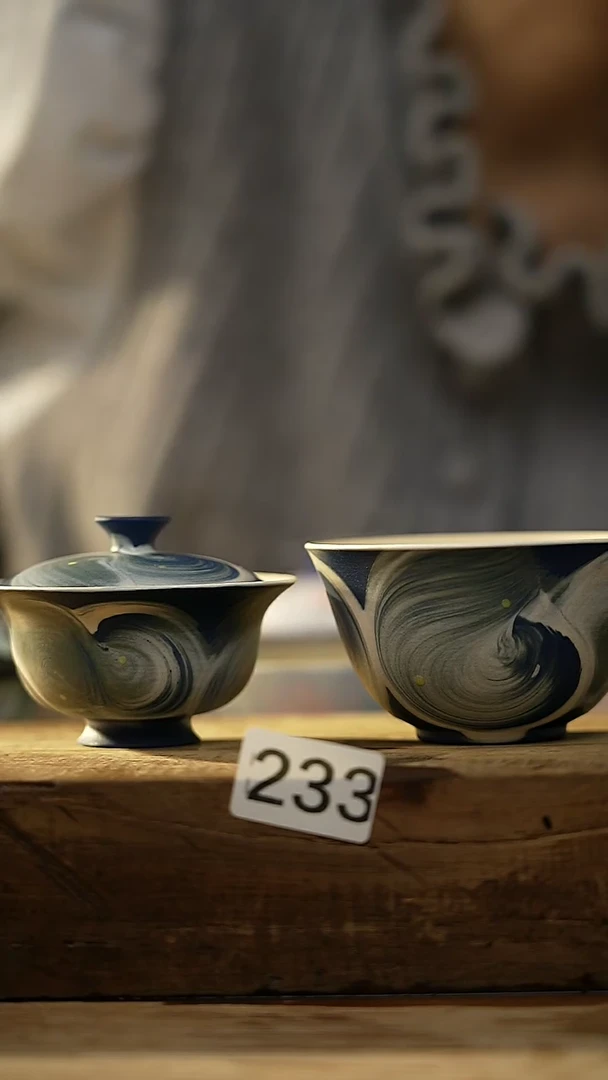 【闪购商品】瓷片设计师款 牧渔 入海系列 叠叠乐