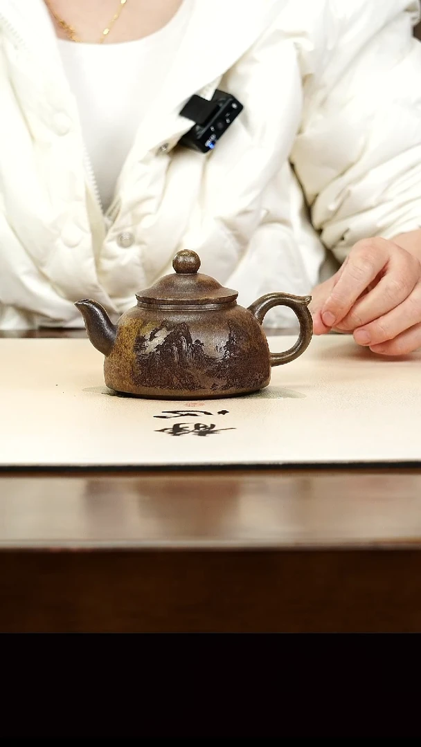 茶壶紫砂宜兴正品原矿紫砂壶孤品