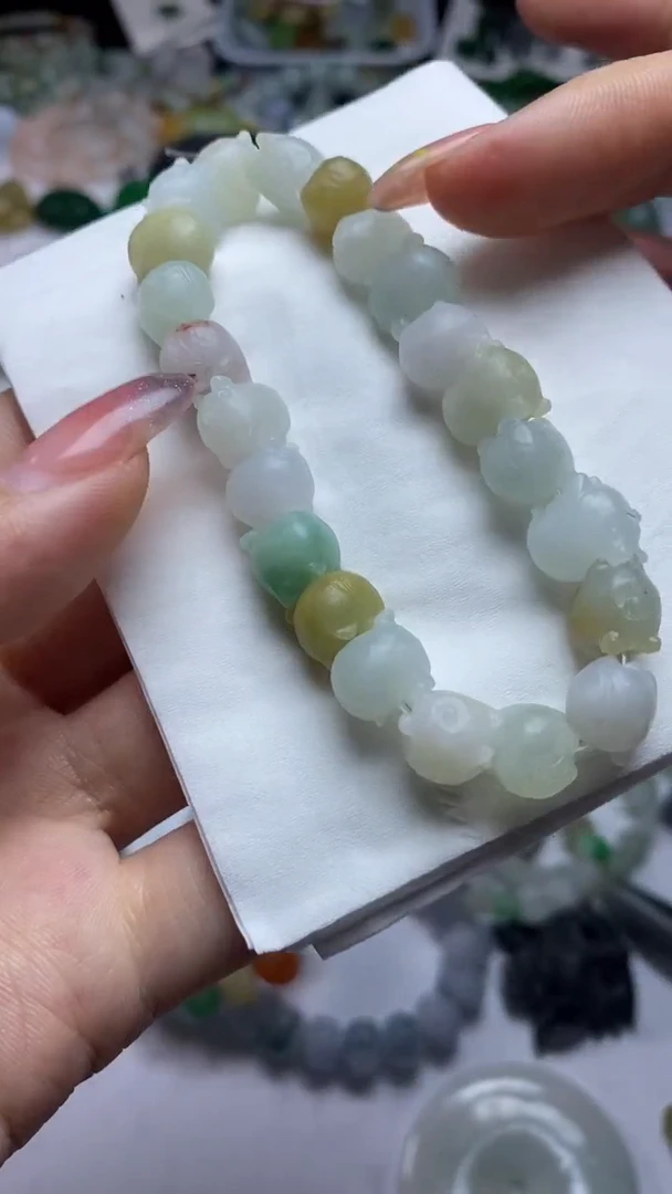 定制翡翠未镶嵌毛货定制不退不换