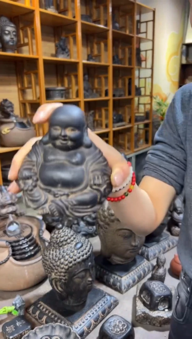 陶土【火山泥】未来佛