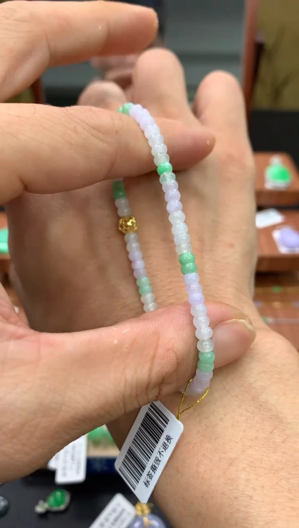 未镶嵌手串翡翠手串
