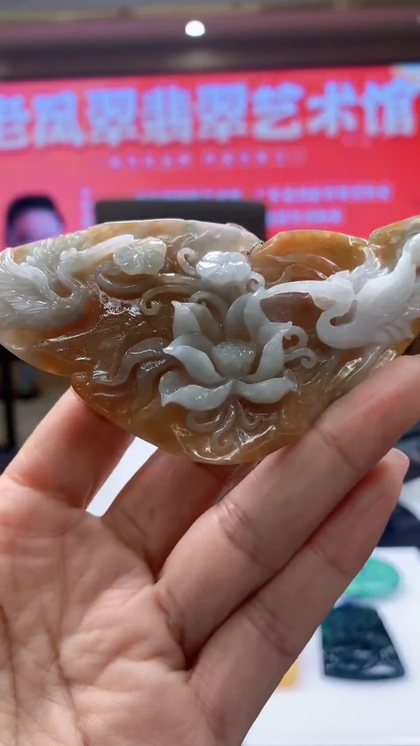 定制翡翠未镶嵌1034jj-毛货挂件22