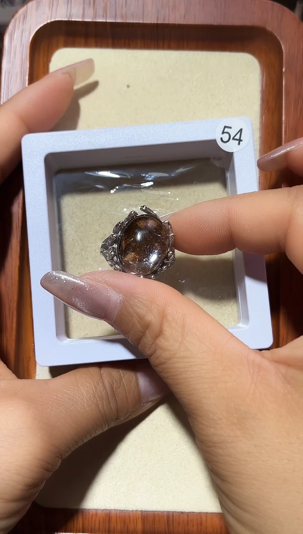 【闪购商品】水晶戒指银S925镶嵌定制
