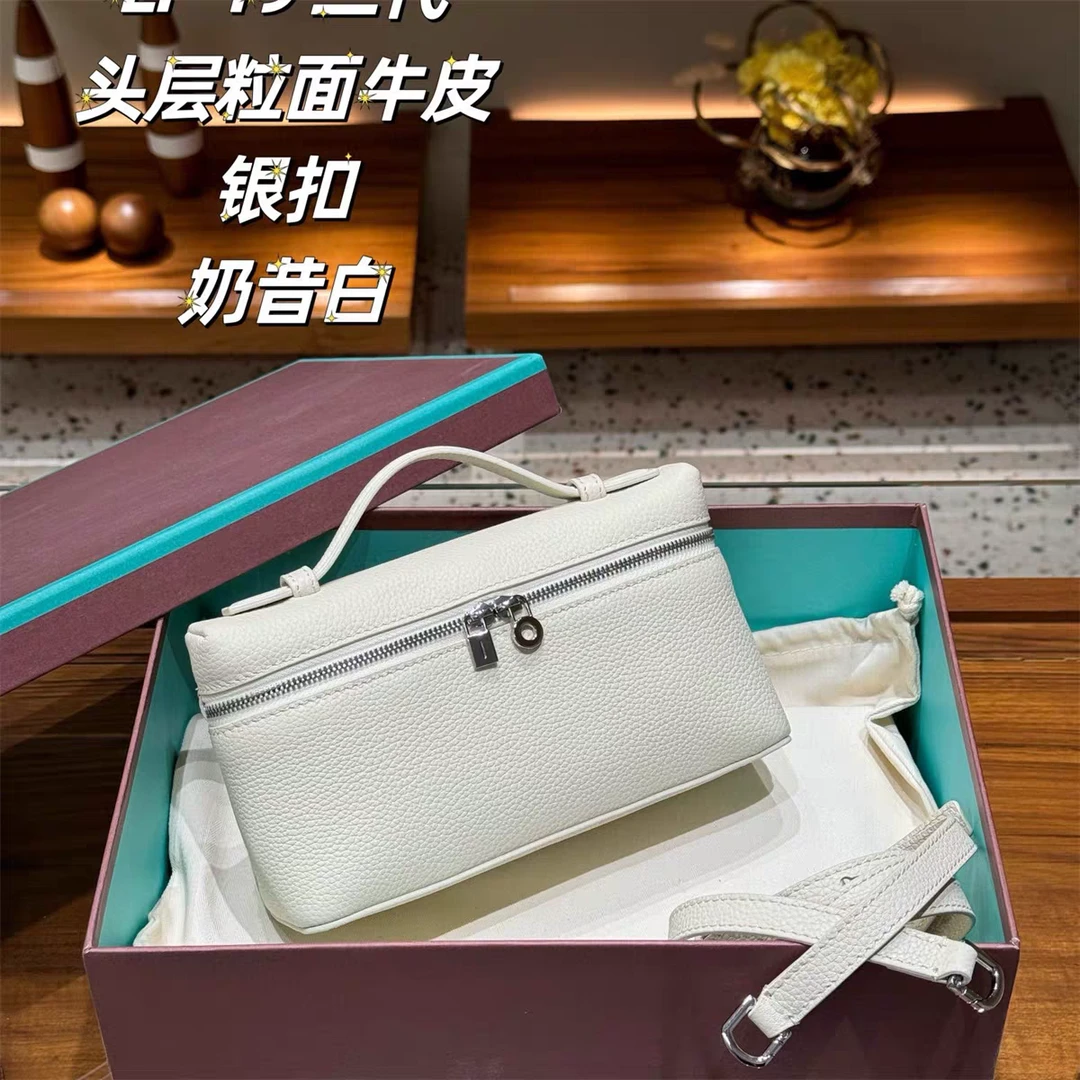 欧美风单根不可折叠拉链单肩扣经典时尚简约LP包包