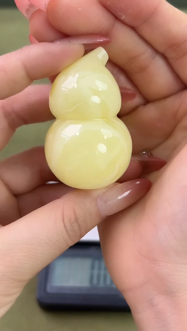 裸石琥珀未镶嵌琥珀蜜蜡吊坠