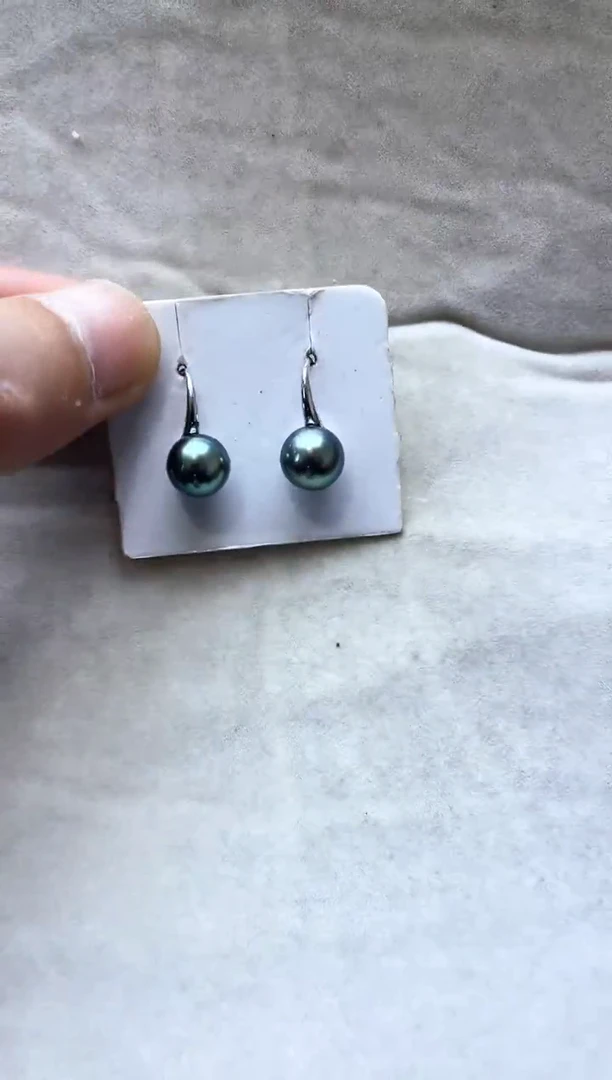 【闪购商品】海水珍珠耳饰银S925镶嵌2