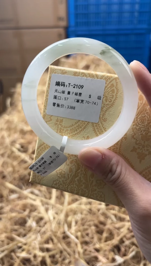 未镶嵌手镯石英质玉T-2109