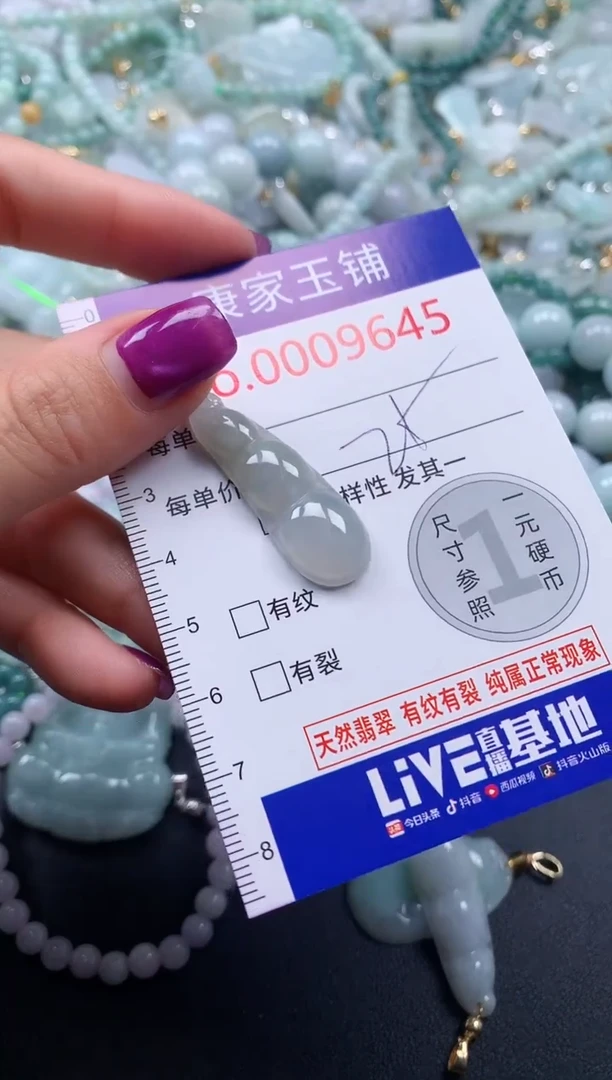 颈饰未镶嵌翡翠9645
