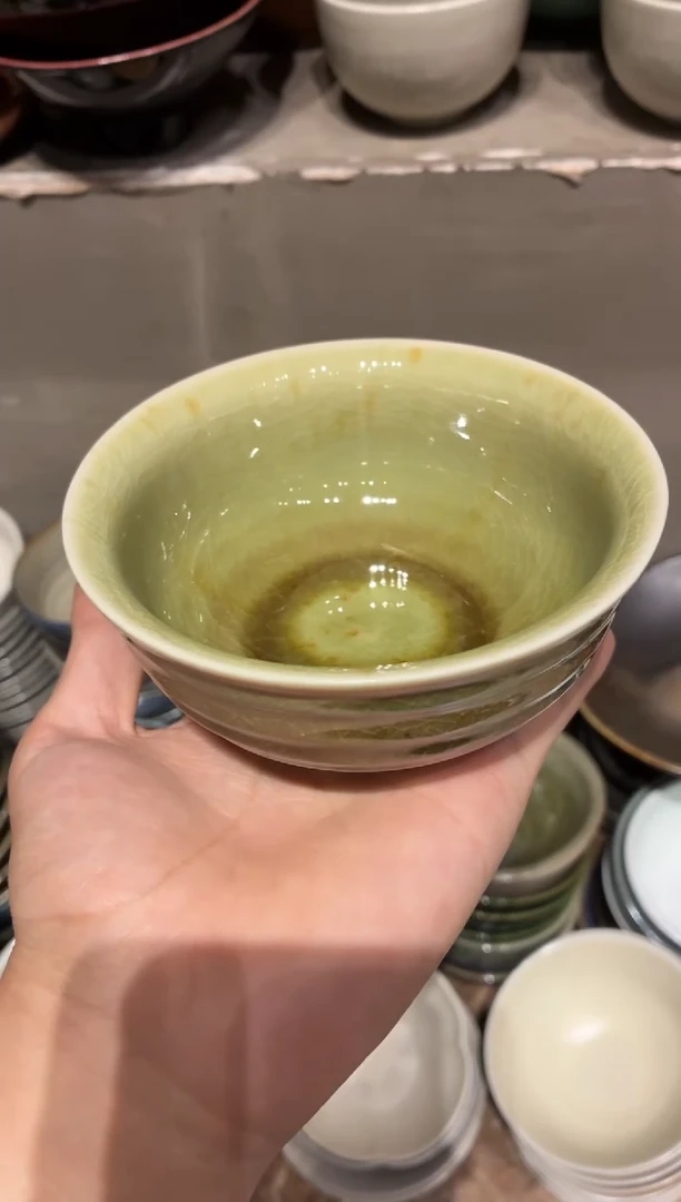 瓷片5寸枣花螺纹饭碗福利款