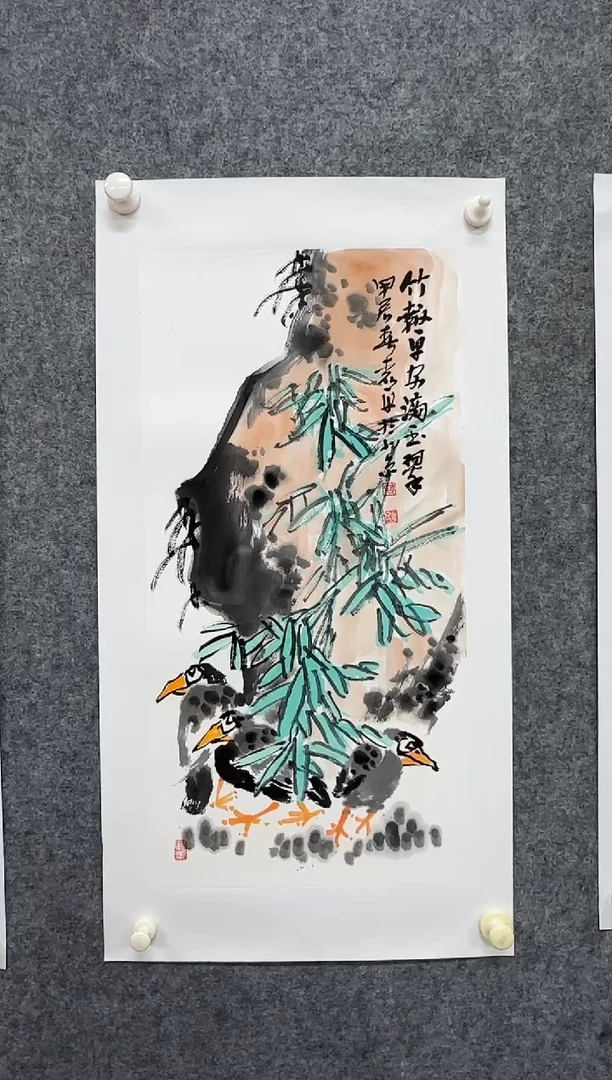 国画DH-YP老师绘画作品