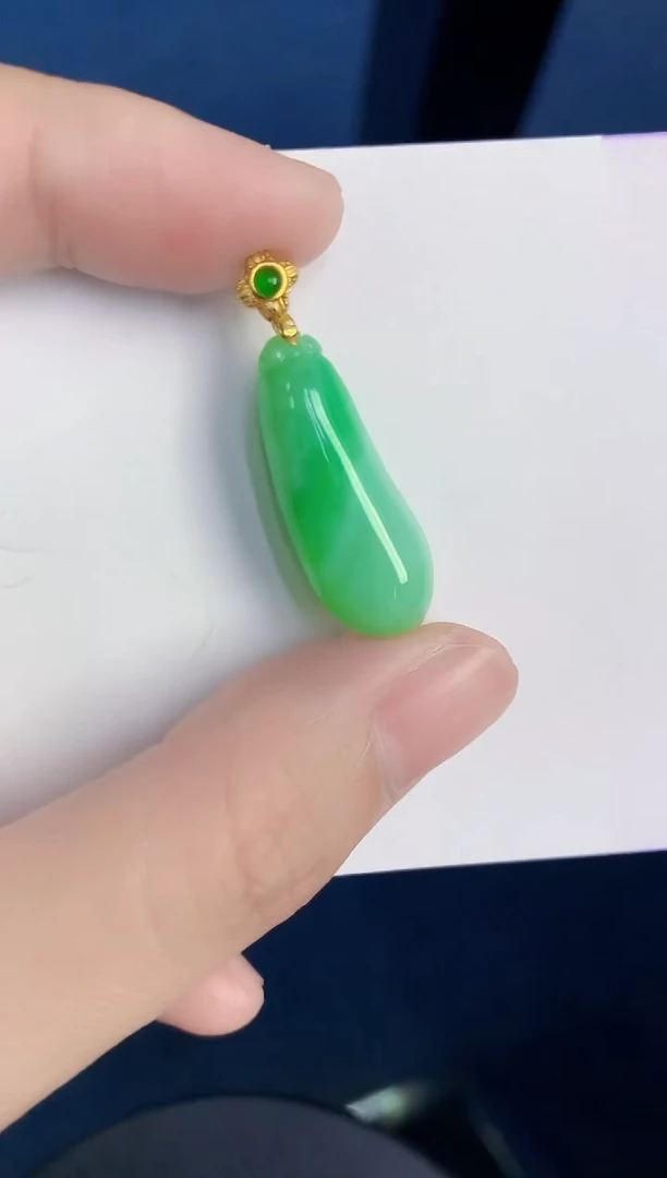 颈饰未镶嵌翡翠天然翡翠缅甸A货