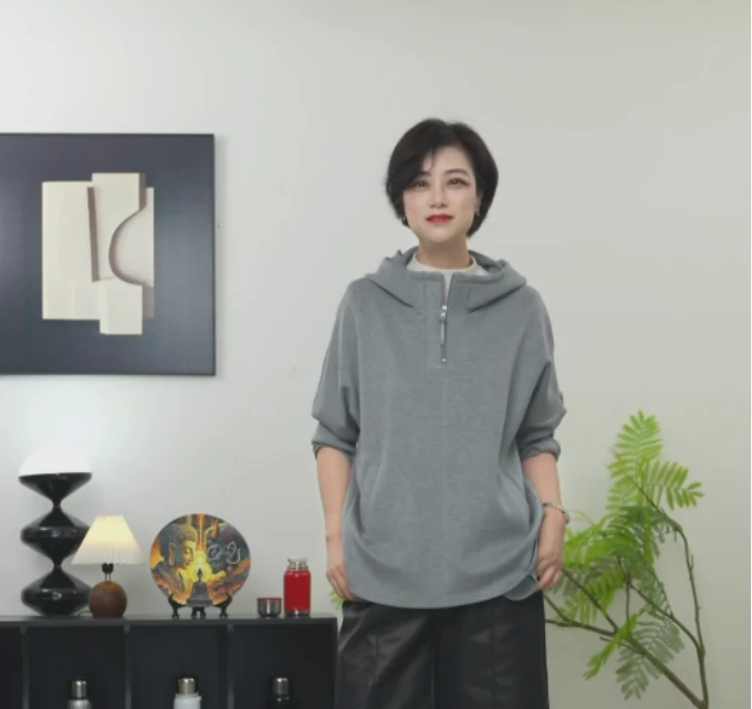 【U.M】心跳连帽宽松廓形显瘦百搭休闲卫衣