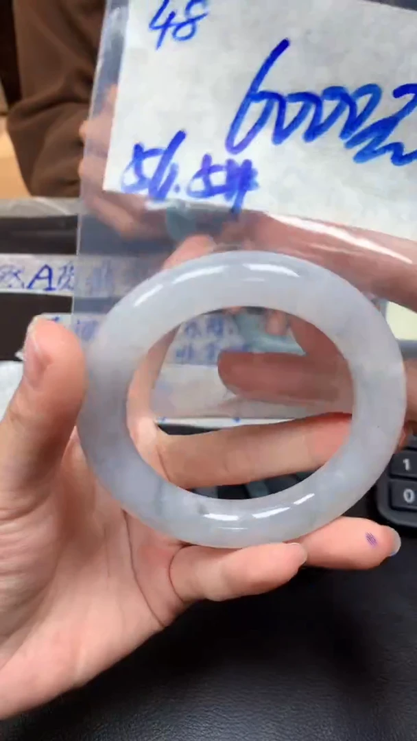 【闪购商品】定制翡翠未镶嵌48毛货需精细抛光手镯多样性拍一发一