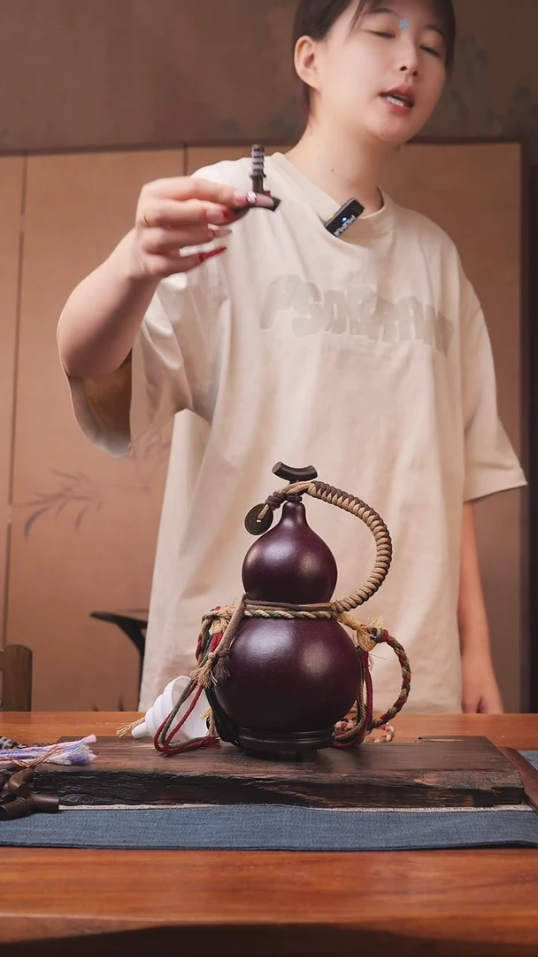 1821号精品大漆葫芦防腐防渗装水茶酒