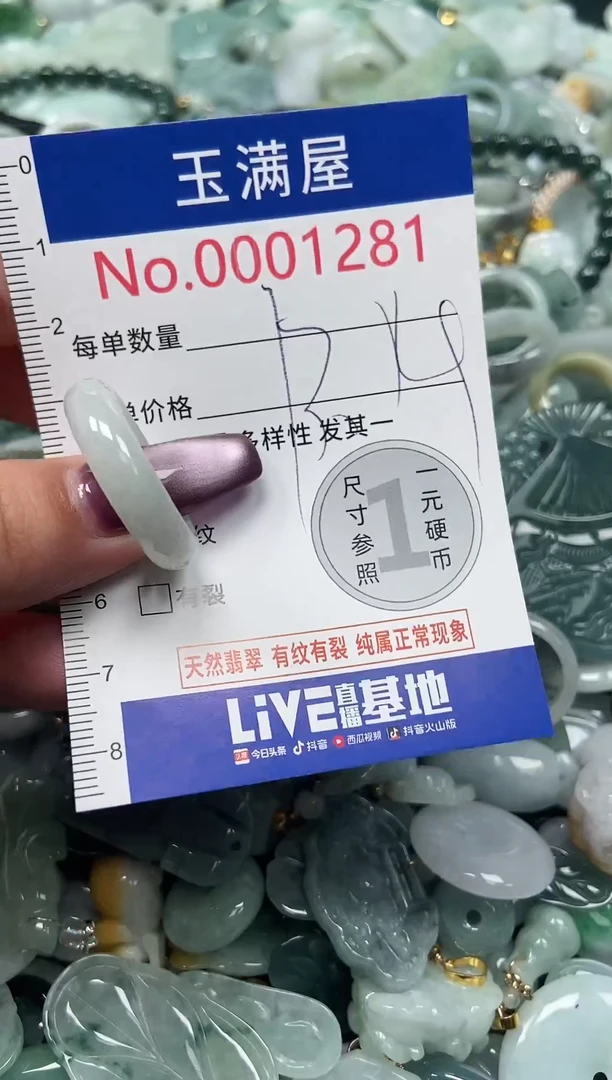 颈饰未镶嵌翡翠1281