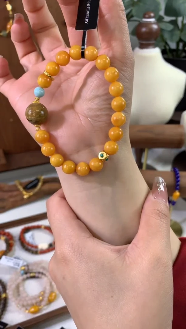【闪购商品】琥珀手串未镶嵌琥珀 手串 未镶嵌
