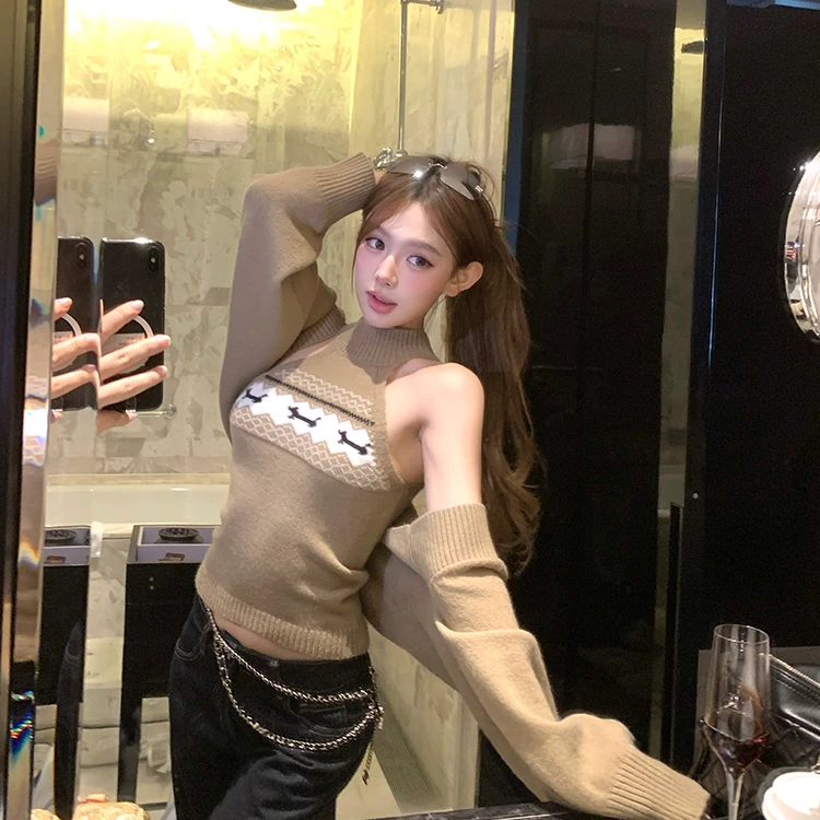 纯欲辣妹两件套女短款背心针织开衫韩系女装2026春季百搭气质上衣